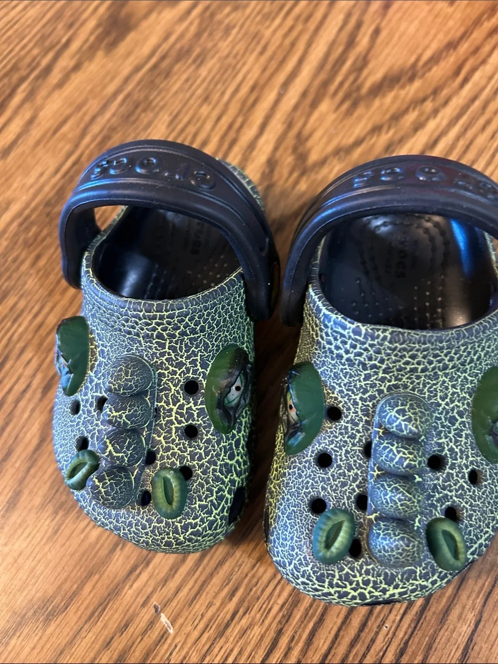 CROCS Toddler Crocs Classic IAM Scary Dino Clogs